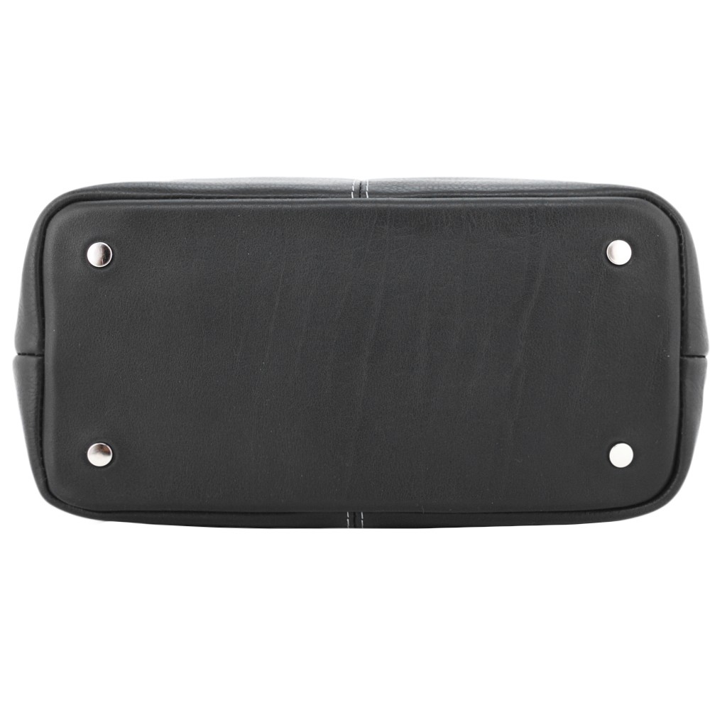 Женская кожаная сумка "Долорес" (черный)