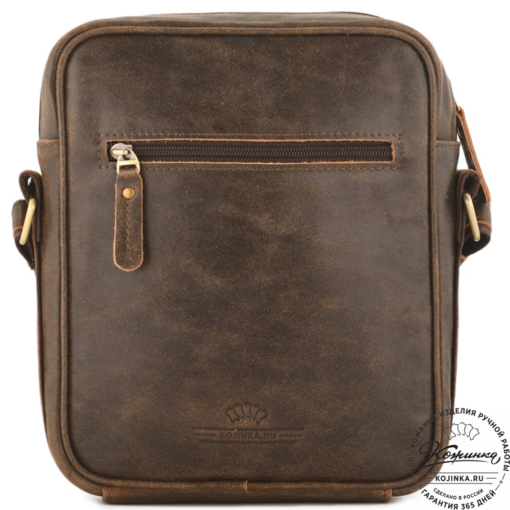 Кожаная сумка "Канада" (коричневая наппа)