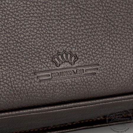 Кожаный портфель "Джозеф" (тёмно-коричневый)