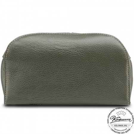 Женский кожаный рюкзак "Ассоль" (оливковый)