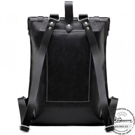 Кожаный рюкзак "Vogue New" (чёрный)