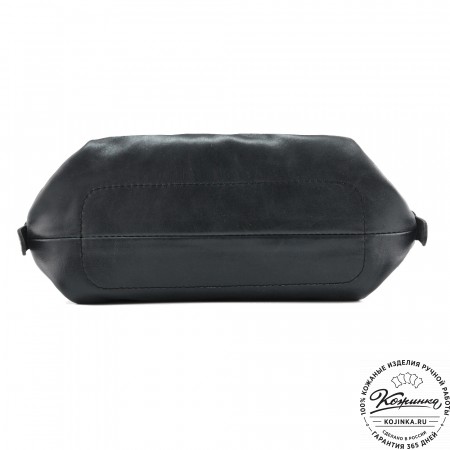 Женский кожаный рюкзак "Паулина" (чёрный)