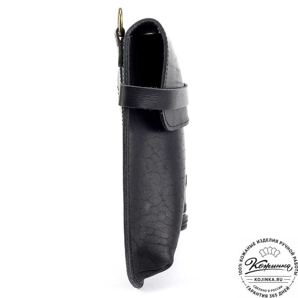 Кожаный планшет "Гудзон" (черный)