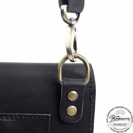 Кожаный планшет "Гудзон" (черный)