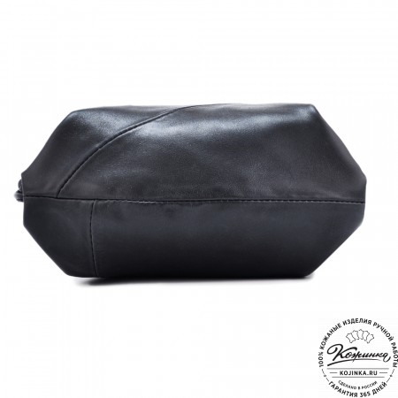 Кожаный рюкзак "Африка" (чёрный)