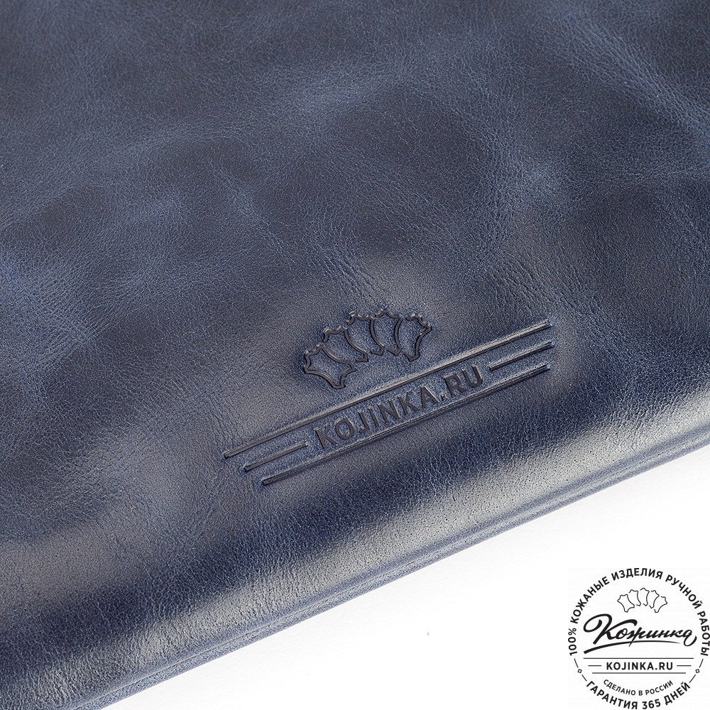 Папка для документов "Бэн" (синий антик)