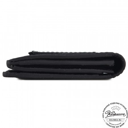 Кожаное портмоне "Монако" "Лис в очках"