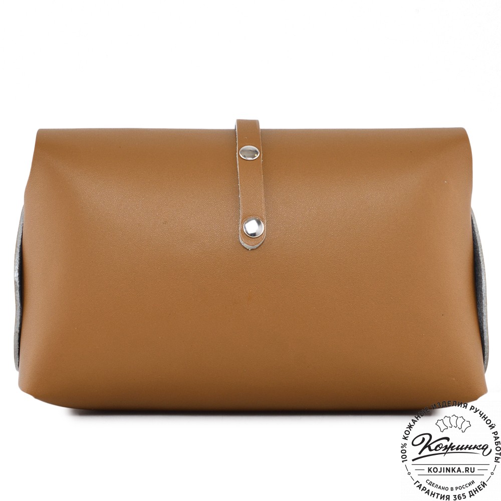  Женская кожаная сумка "Милла макси" (горчица)