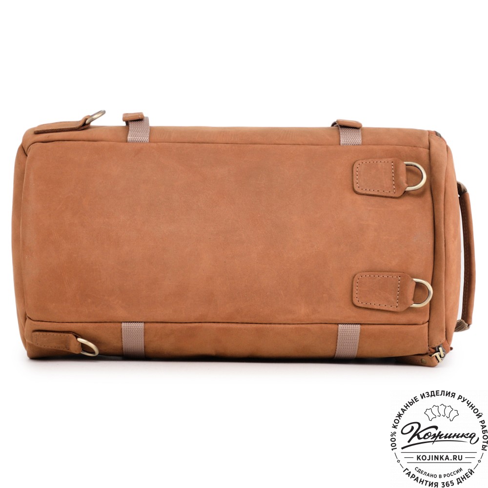  Кожаная сумка-трансформер "Скаут" (коричневый крейзи)