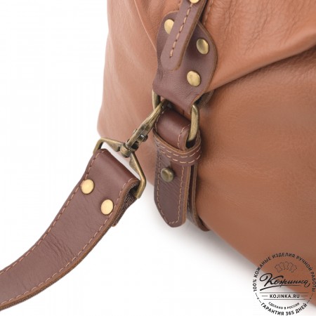 Дорожно-спортивная сумка "Вашингтон" (рыжая)