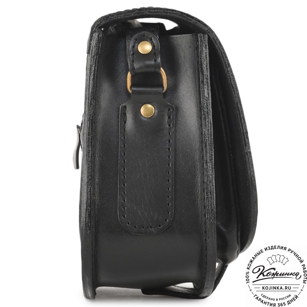 Кожаная сумка ручной работы "Джульетта-нью" "Змея"