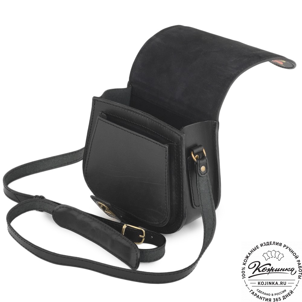 Кожаная сумка ручной работы "Джульетта-нью" "Змея"