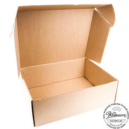  Кожаная деловая сумка "Гранд" (вишня крейзи) 