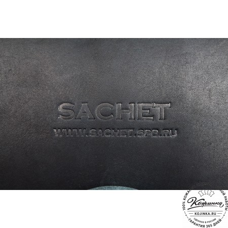 Кожаный рюкзак "Спэйс" (черный)