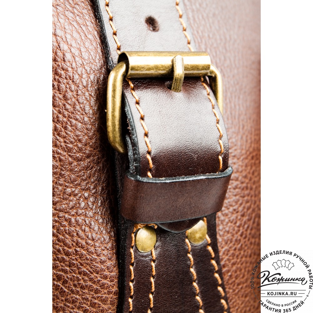 Кожаный рюкзак "Стиль 2" (коричневый)