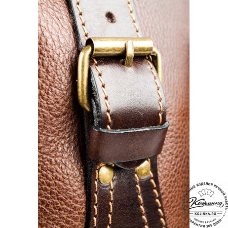 Кожаный рюкзак "Стиль 2" (коричневый)